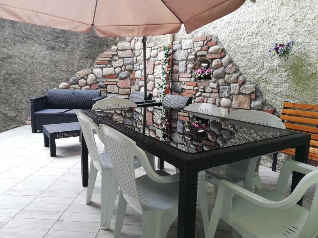 Posezení v ubytování Casa Cristina - Vista Lago