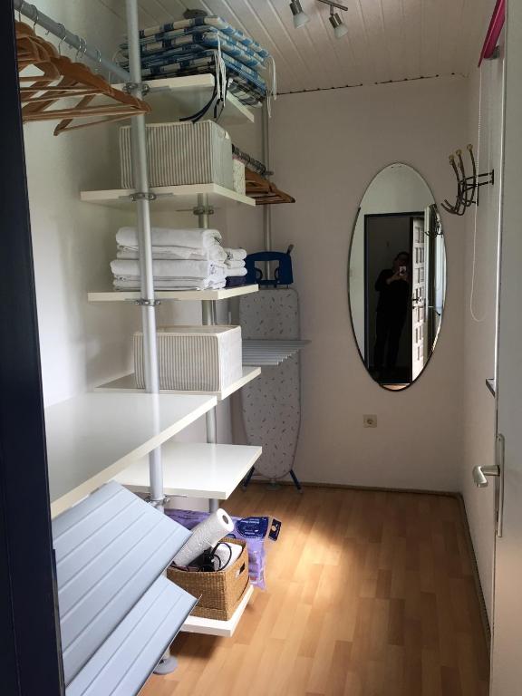Voodi või voodid majutusasutuse Ferienbungalow Weber toas
