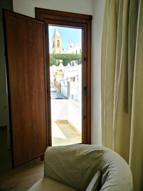 Posezení v ubytování AG Apartamentos en Conil