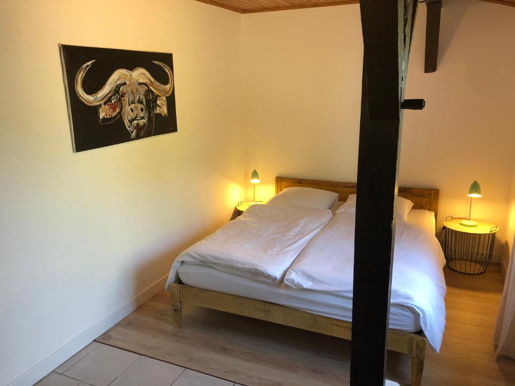 Postel nebo postele na pokoji v ubytování Villa Orcas