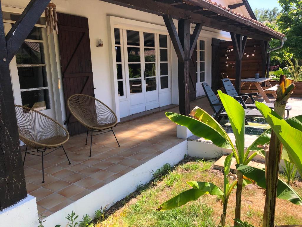 Zahrada ubytování Villa Orcas