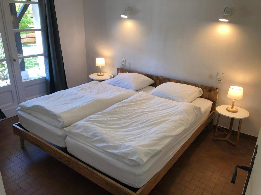 Postel nebo postele na pokoji v ubytování Villa Orcas
