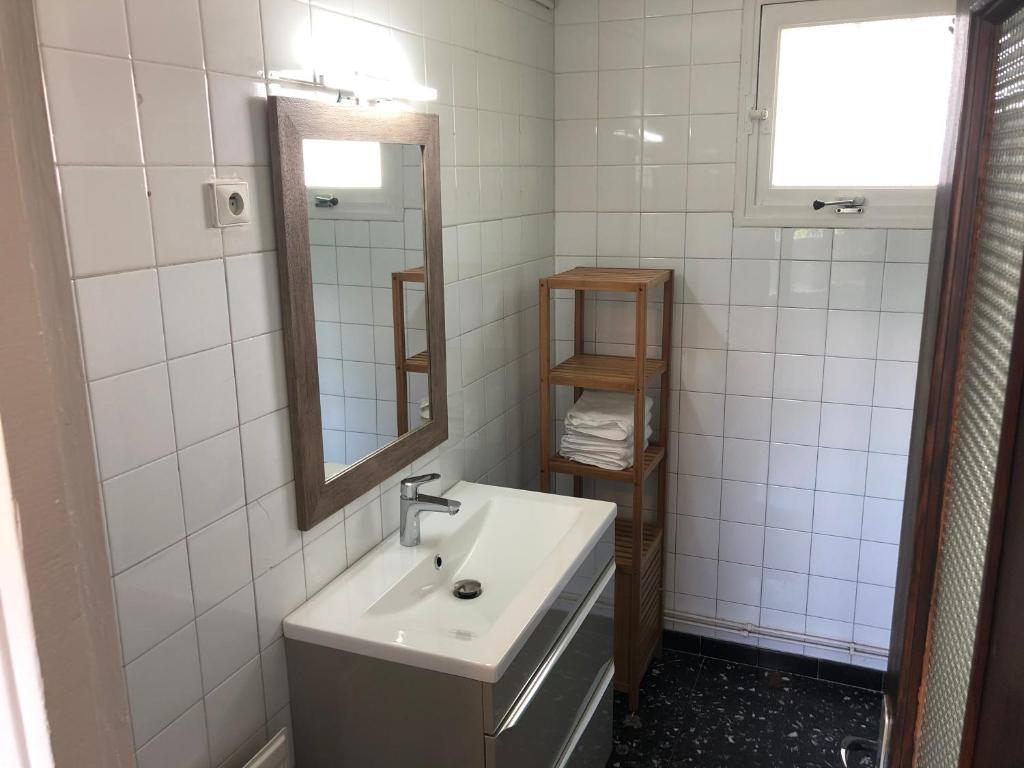 Koupelna v ubytování Villa Orcas