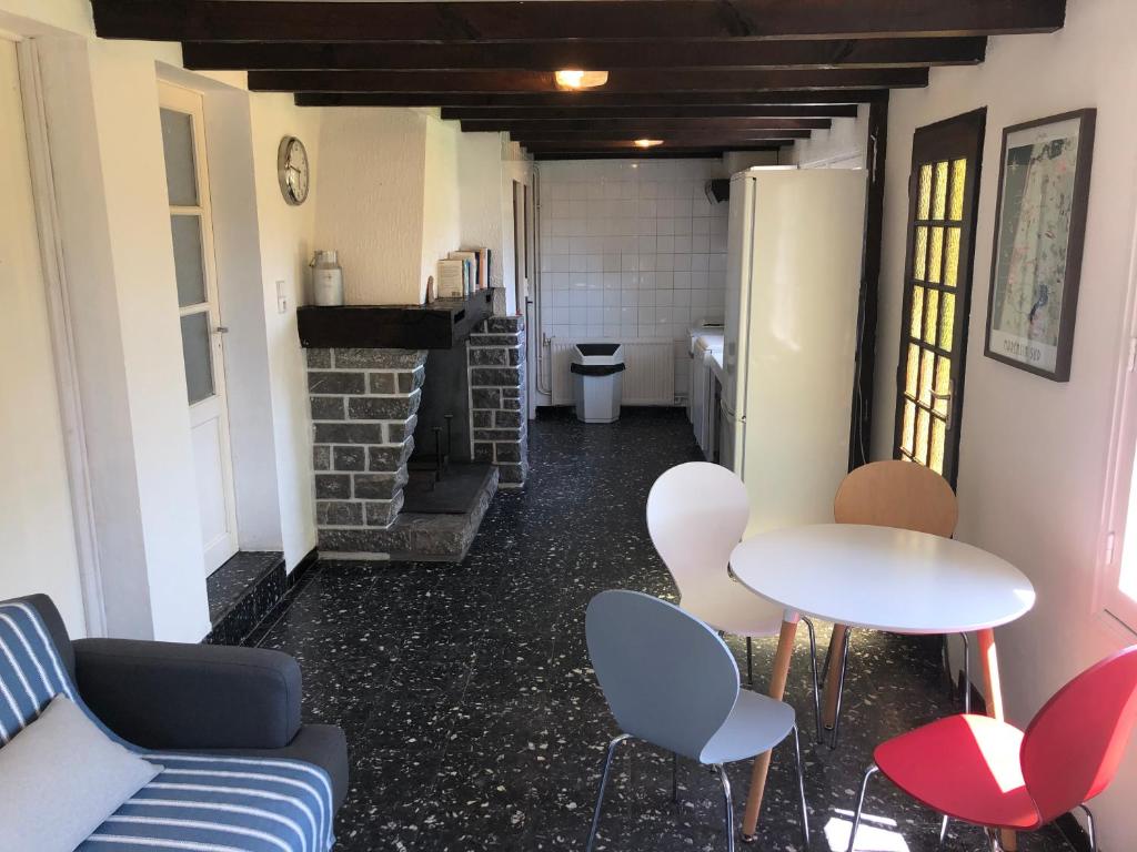 Posezení v ubytování Villa Orcas