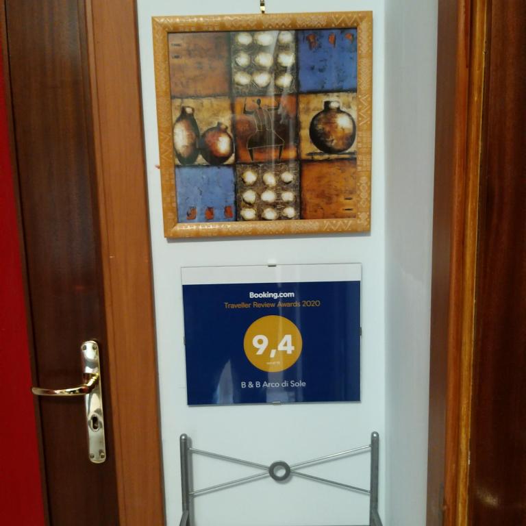 Certyfikat, podpis lub inny dokument wystawiony w obiekcie B & B Arco di Sole