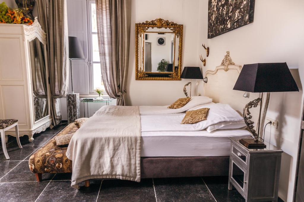 Posteľ alebo postele v izbe v ubytovaní Prijeko Palace
