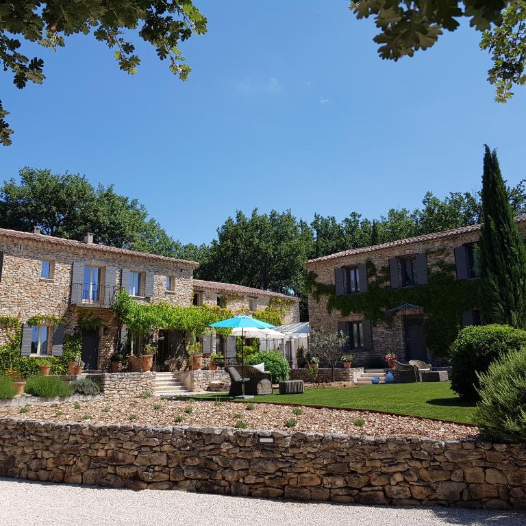 Zahrada ubytování Le Mas Vigneron