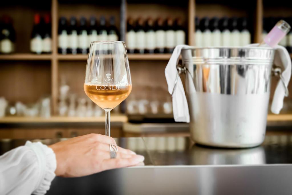 Nápoje v ubytování Borgo Conde Wine Resort