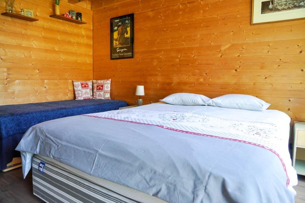Postel nebo postele na pokoji v ubytování Bed & Breakfast l'Epicéa