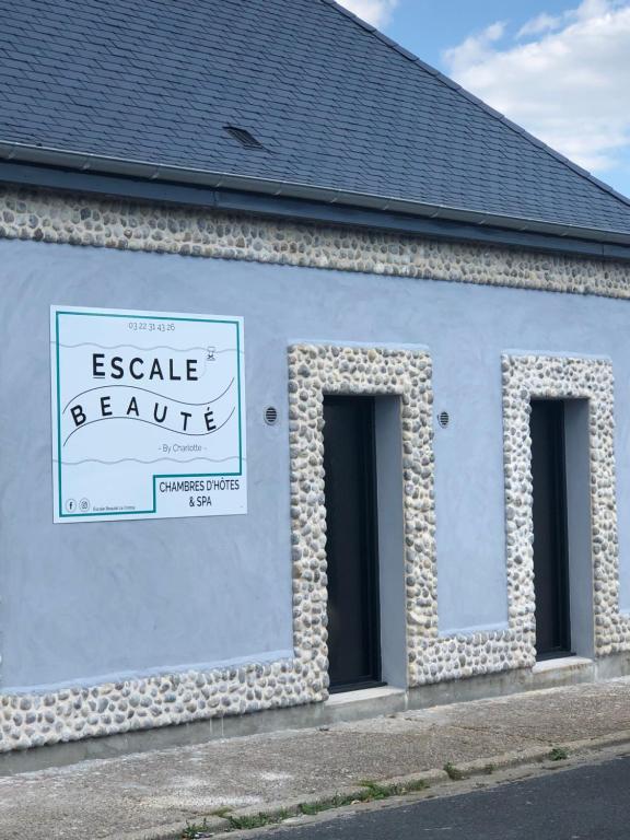 Certifikát, hodnocení, plakát nebo jiný dokument vystavený v ubytování Escale beauté le Crotoy