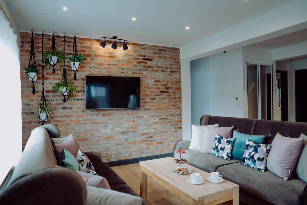 Posedenie v ubytovaní apartament BB