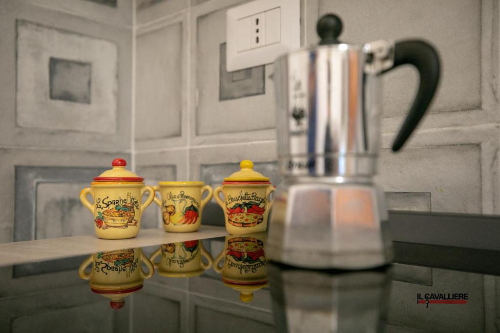 Kuchnia lub aneks kuchenny w obiekcie Il Cavalliere Bed & breakfast