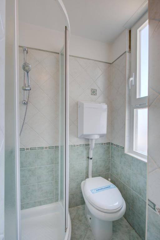 Koupelna v ubytování Hotel Sant'Angelo