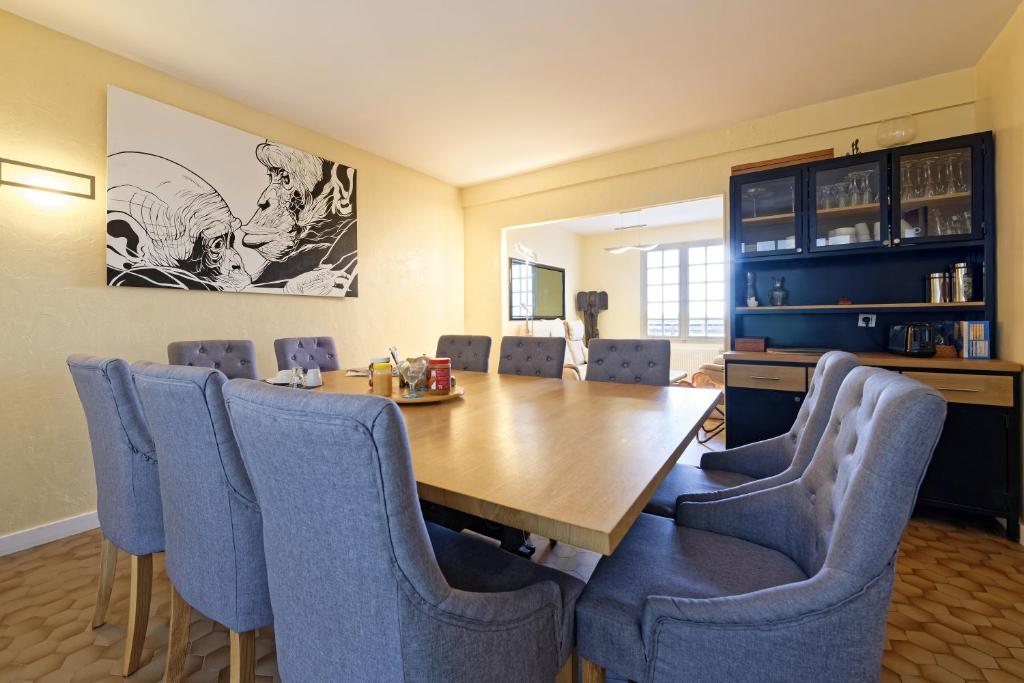 Posezení v ubytování Chambres d'hotes à Autun