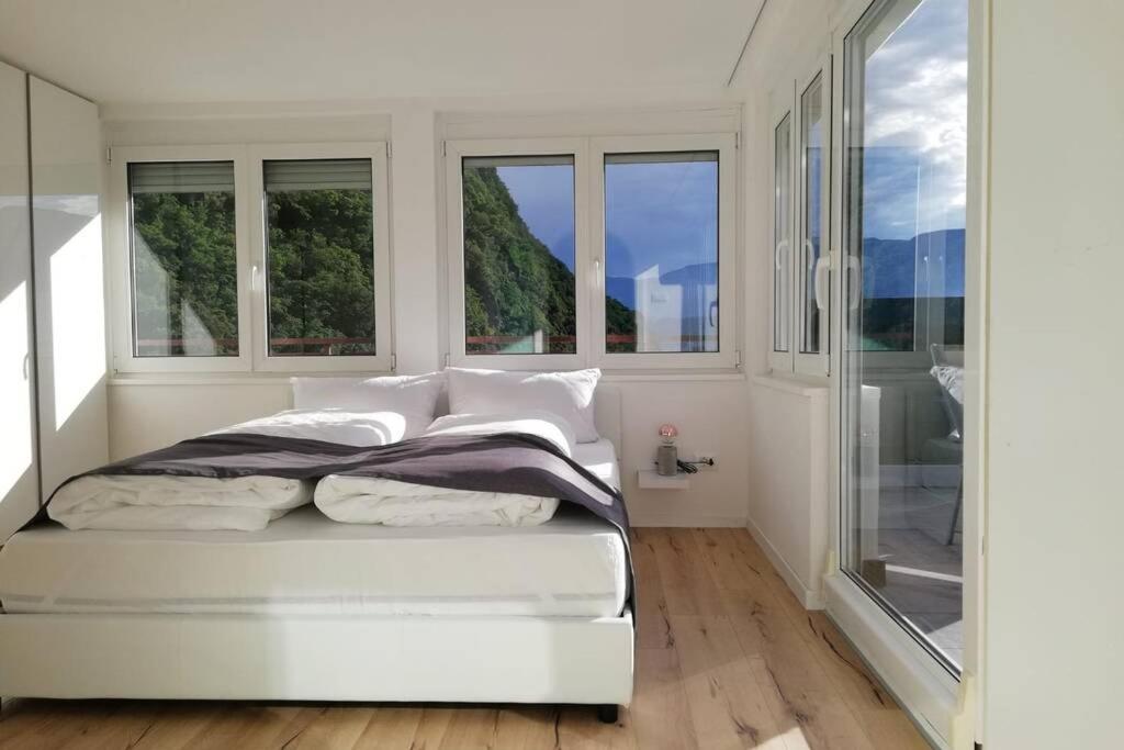 Posteľ alebo postele v izbe v ubytovaní Apartment Mathilda