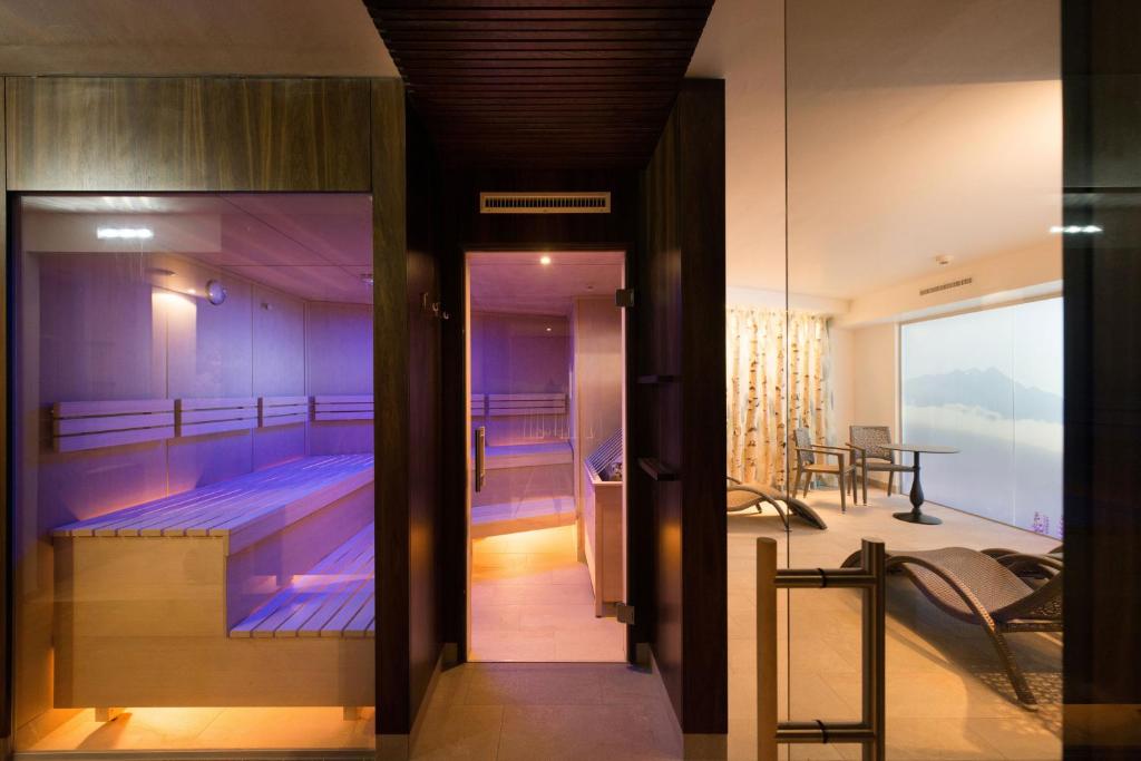 Postel nebo postele na pokoji v ubytování Hotel Nassereinerhof