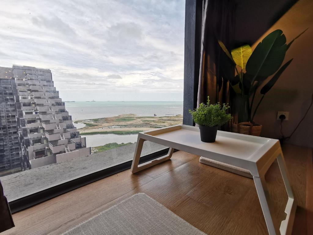 Balkón nebo terasa v ubytování Thermospace Imperio A-27-07 Melaka City