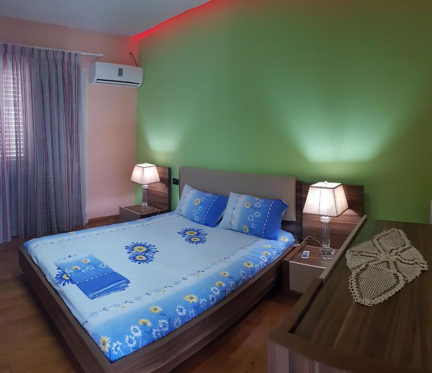 Katil atau katil-katil dalam bilik di My Apartments Durres