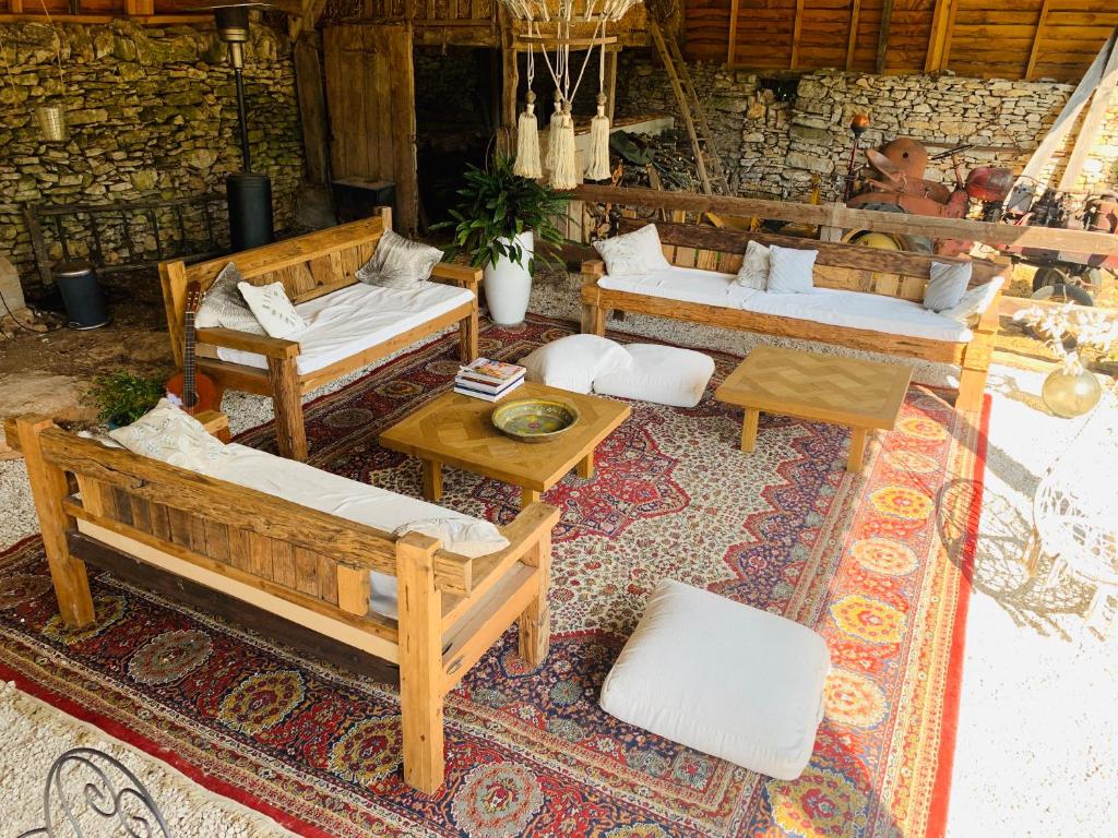 Fotografie z fotogalerie ubytování Chambres d'hôtes Pech Blanc v destinaci Calvignac