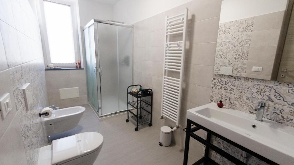 Koupelna v ubytování B&B Contessa dei venti