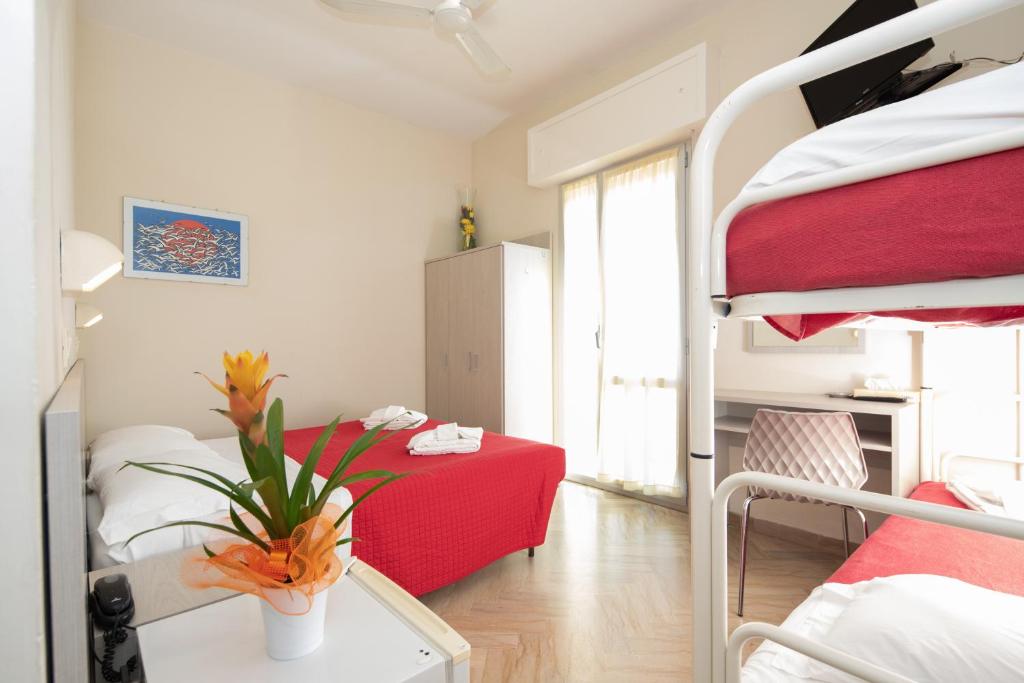 Postel nebo postele na pokoji v ubytování Hotel Lem