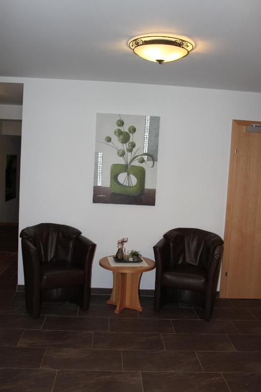Posezení v ubytování Hotel Garni Dorfblick
