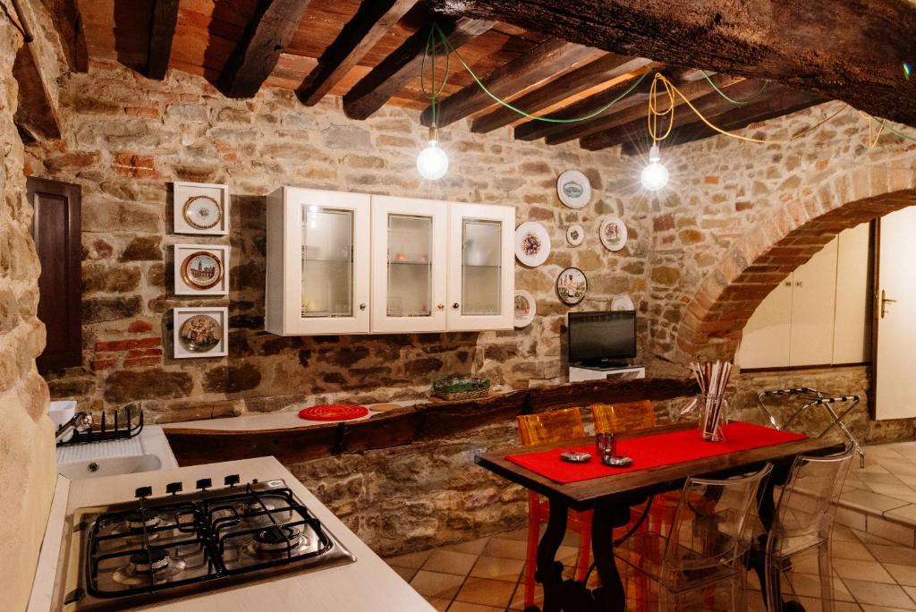 Kuchyň nebo kuchyňský kout v ubytování B&B Borgo di Oliveto - Appartamenti con Cucina