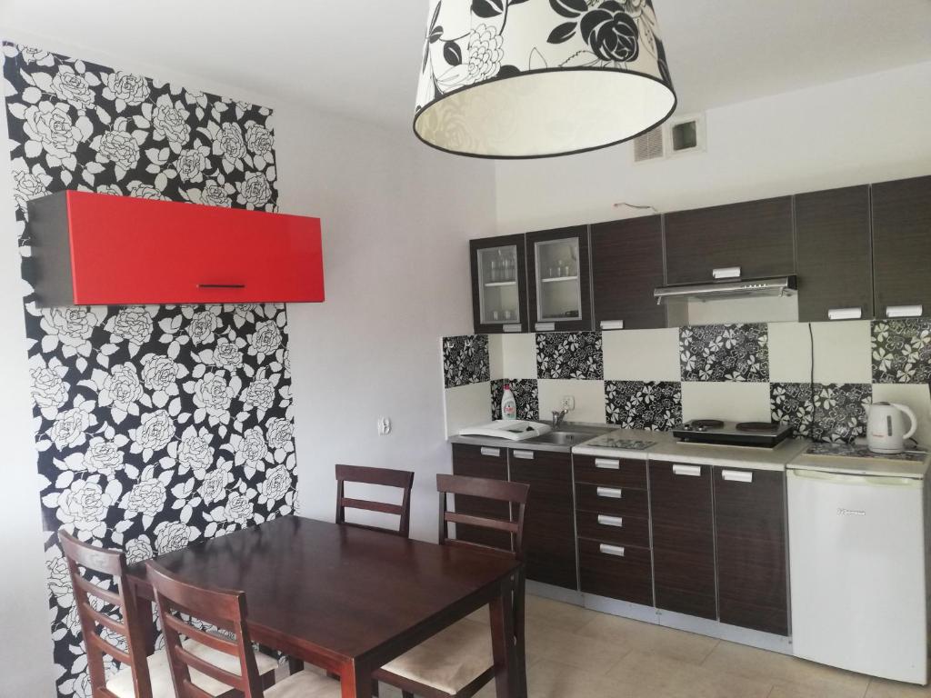 Kuchyňa alebo kuchynka v ubytovaní Apartamenty Sonata
