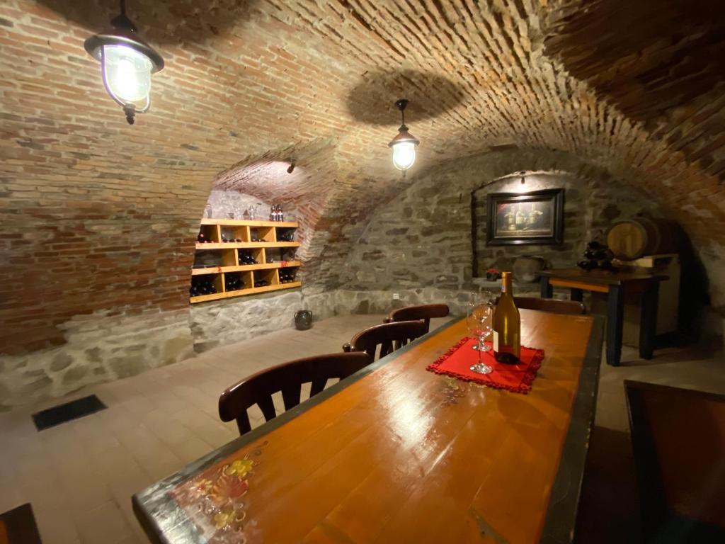 Lounge nebo bar v ubytování Taschler Haus