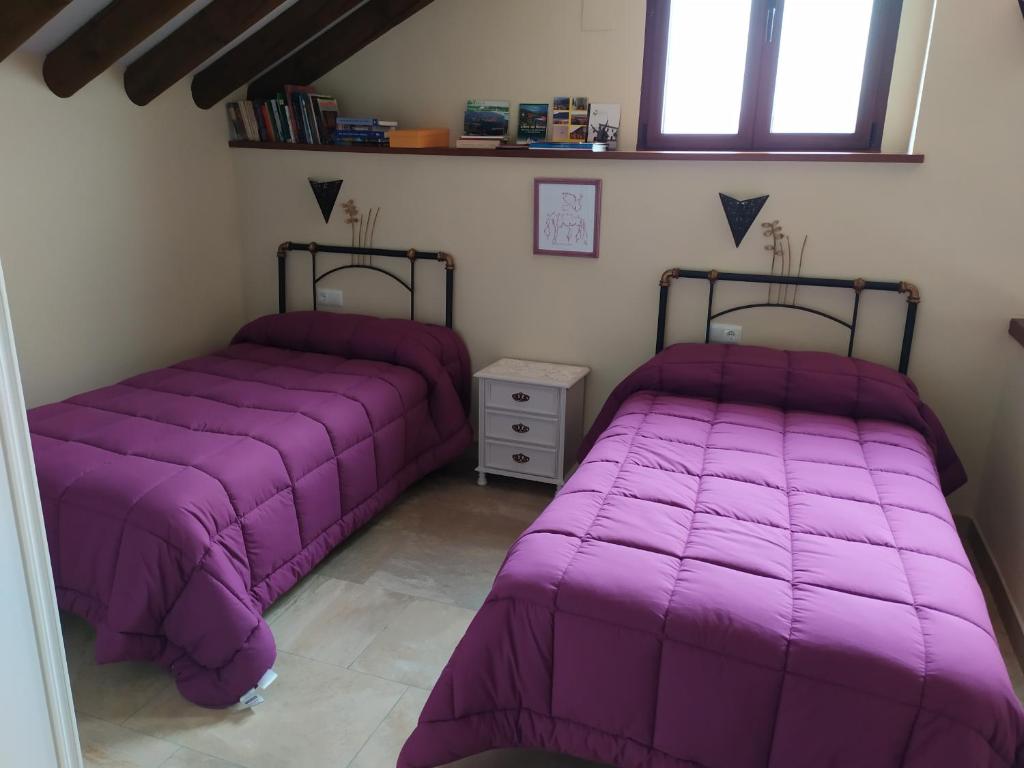 Postel nebo postele na pokoji v ubytování Cortijo Don Enrique