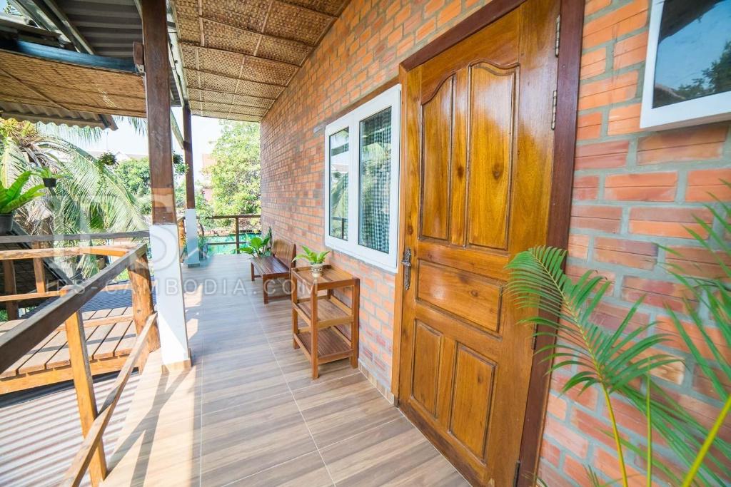 Balkón nebo terasa v ubytování ANGKOR DINO HOME