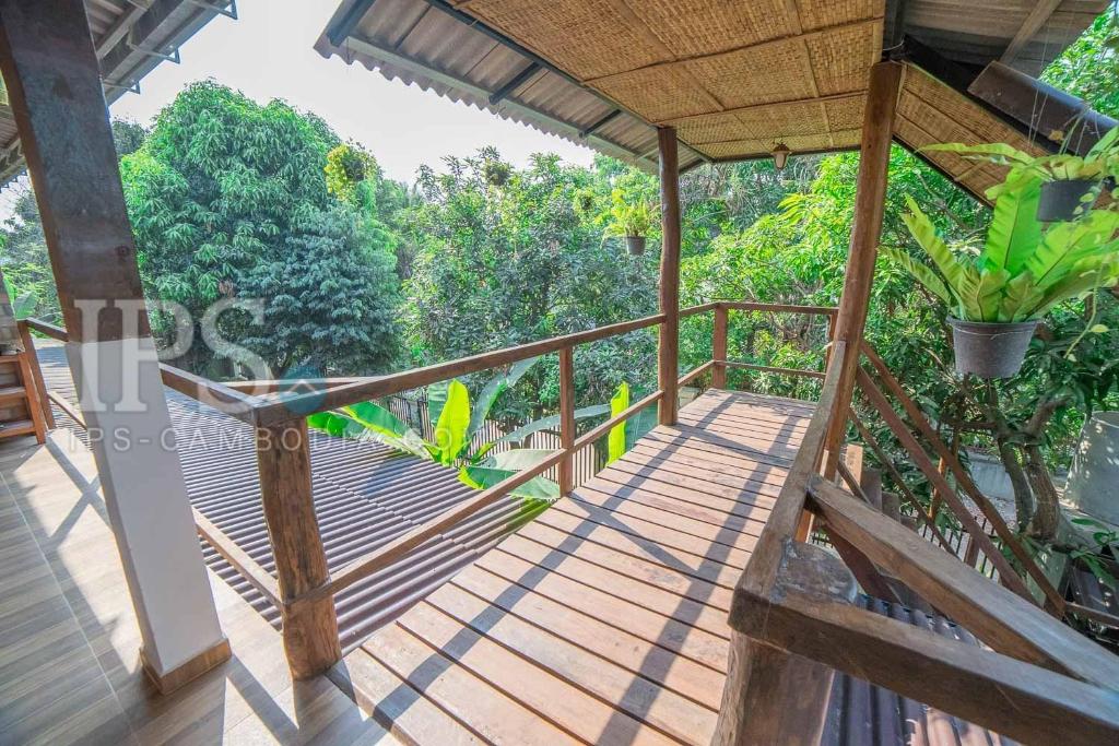 Balkón nebo terasa v ubytování ANGKOR DINO HOME