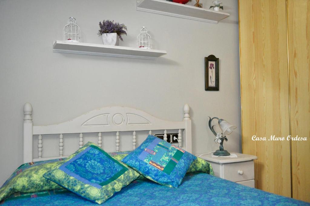 Cama o camas de una habitación en Casa Muro Ordesa