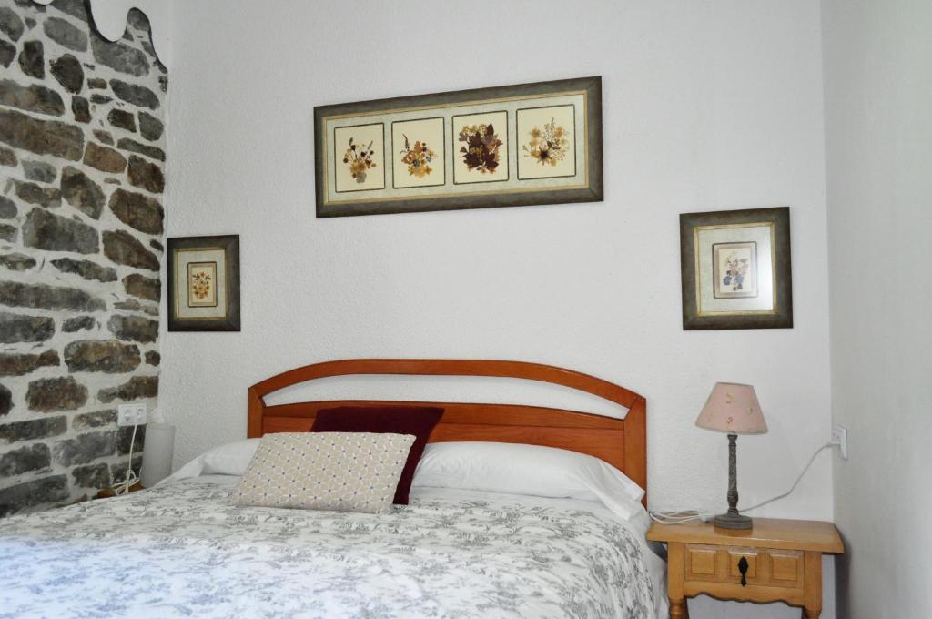 Cama o camas de una habitación en Casa Muro Ordesa