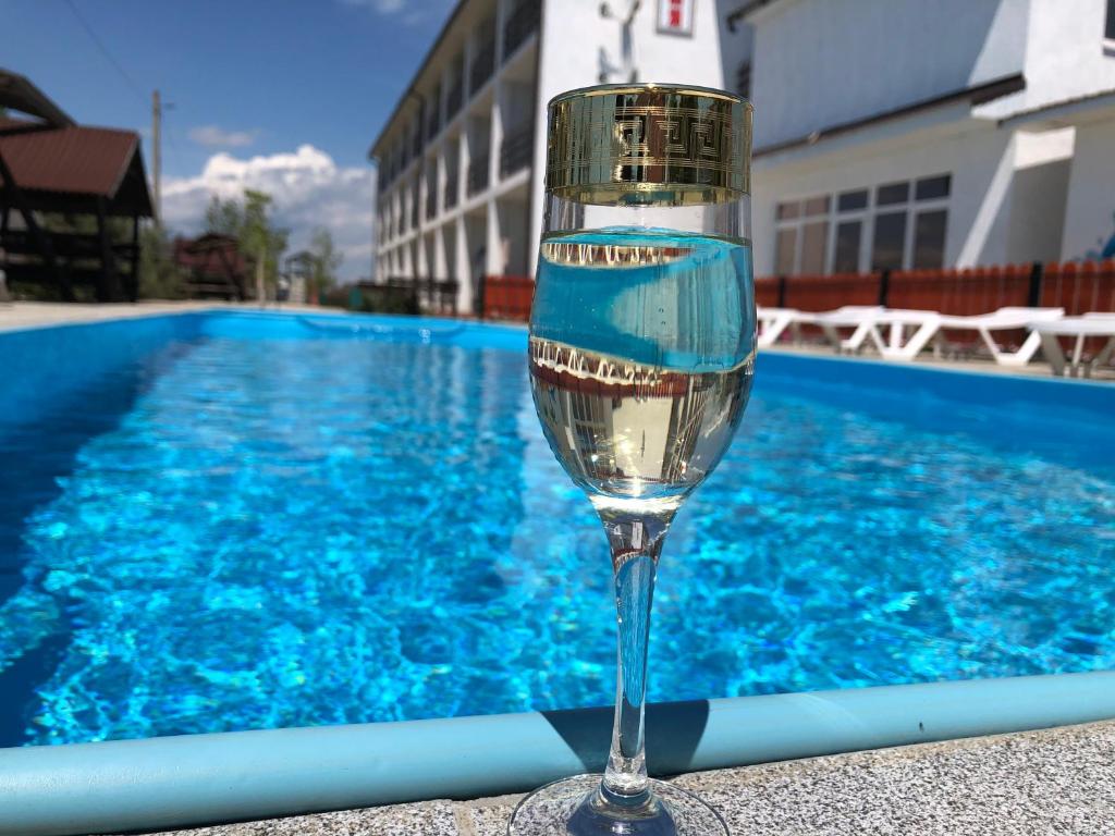 Bazén v ubytování Sofia Hotel nebo v jeho okolí