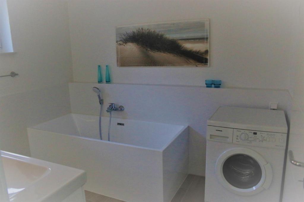 Koupelna v ubytování Ferienwohnung Ströbele