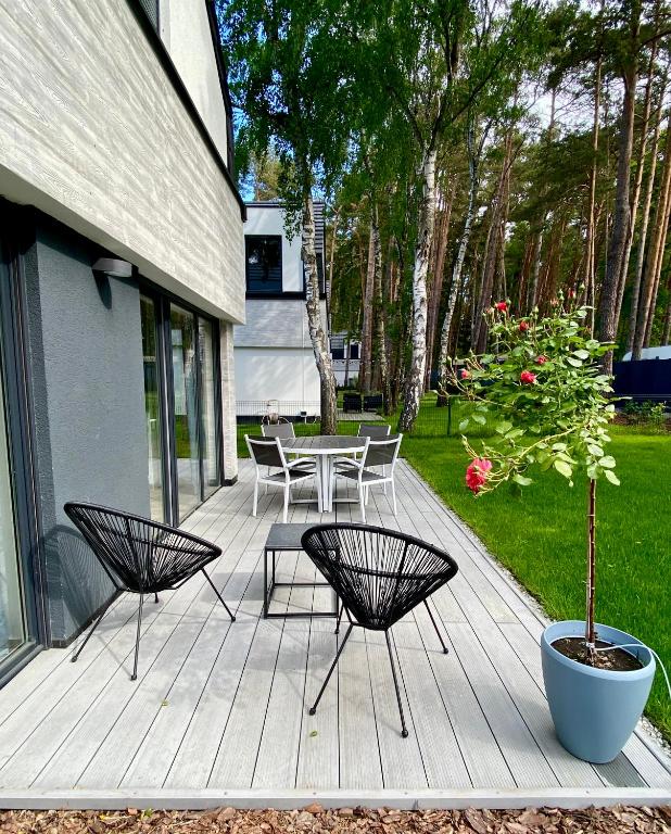 Zahrada ubytování Sosnowe Zacisze Apartament
