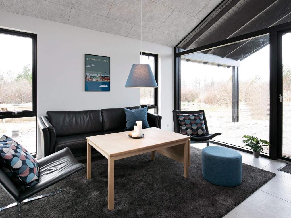 Posezení v ubytování Holiday home Jerup XXXII