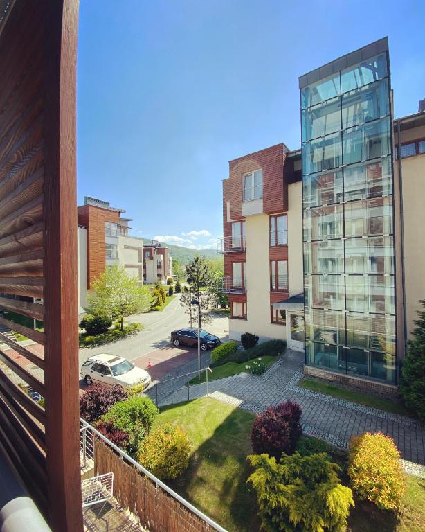Budova, v ktorej sa apartmán nachádza