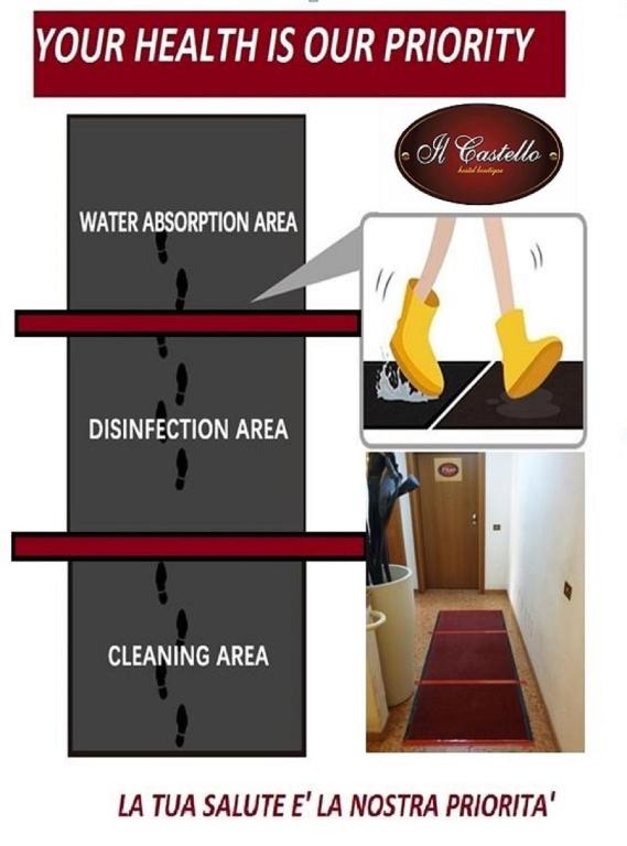 IL CASTELLO HOSTEL BOUTIQUE tanúsítványa, márkajelzése vagy díja