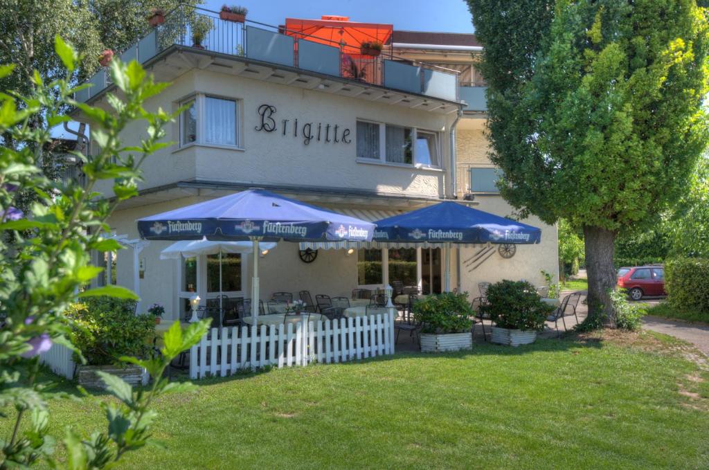Zahrada ubytování Hotel Brigitte