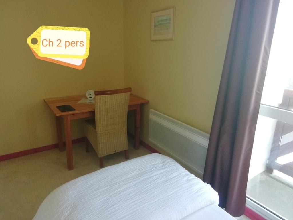 Postel nebo postele na pokoji v ubytování Escale en Baie de Somme