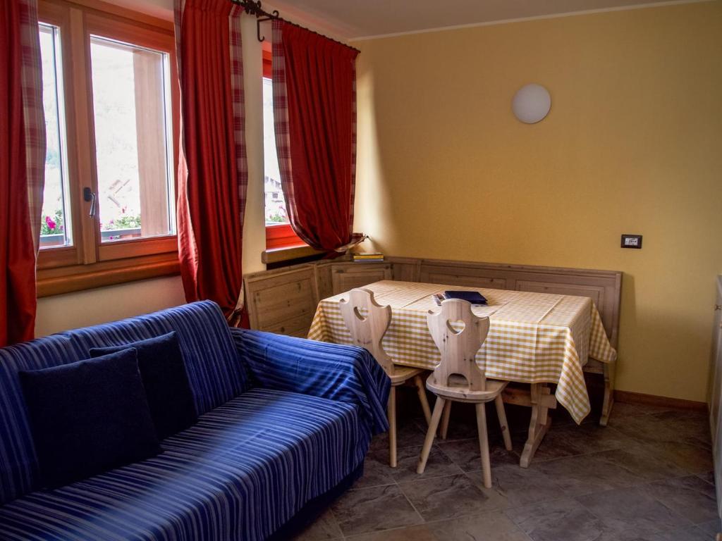 Posezení v ubytování Residence Pedranzini