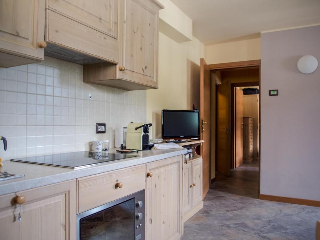 Kuchyň nebo kuchyňský kout v ubytování Residence Pedranzini