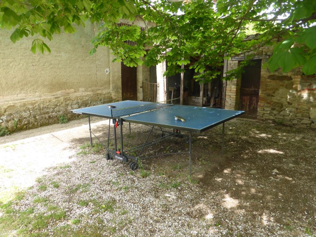 Stolní tenis v ubytování Country House La Casa Paterna nebo okolí