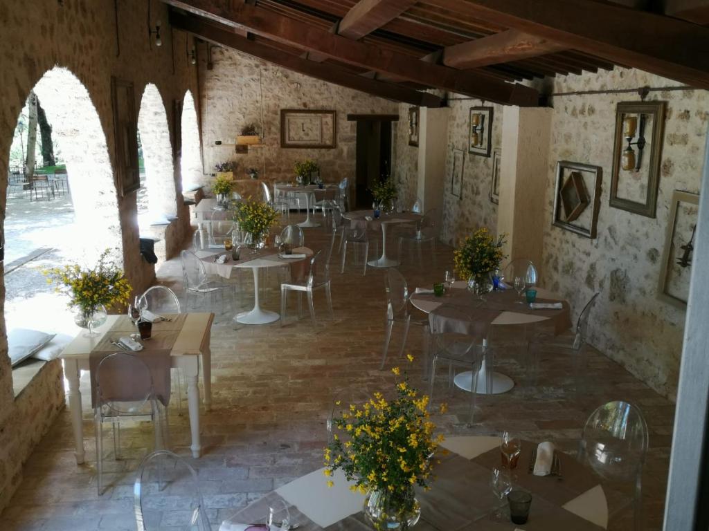 Restaurace v ubytování Convento di Acqua Premula