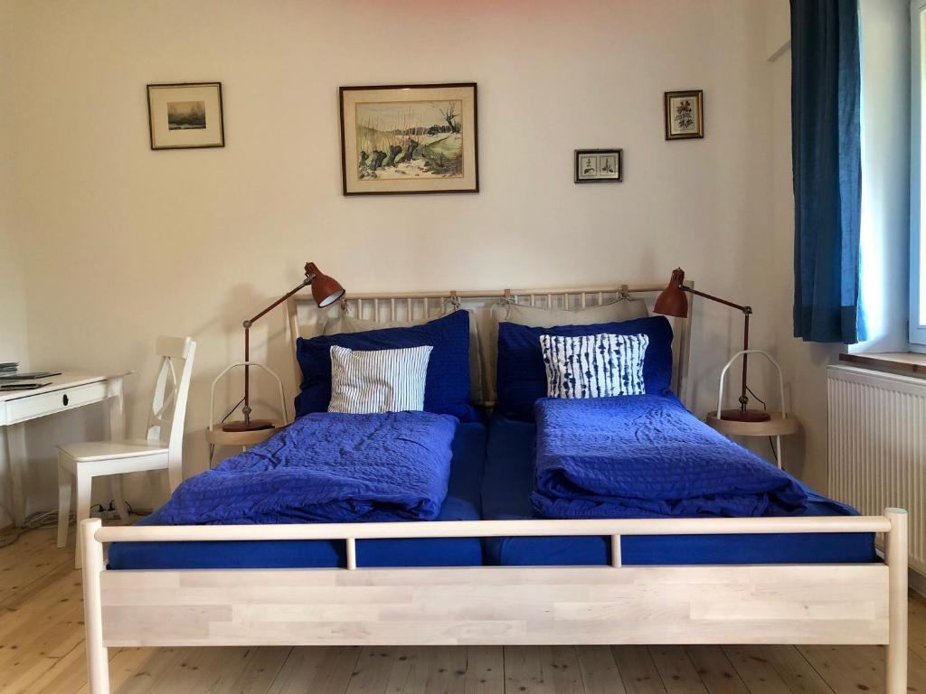 Postel nebo postele na pokoji v ubytování Sonnhof Ressl