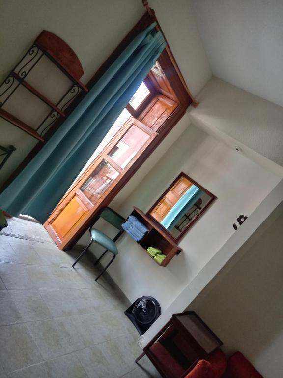 Postel nebo postele na pokoji v ubytování Hospedaje Del Campanero 19