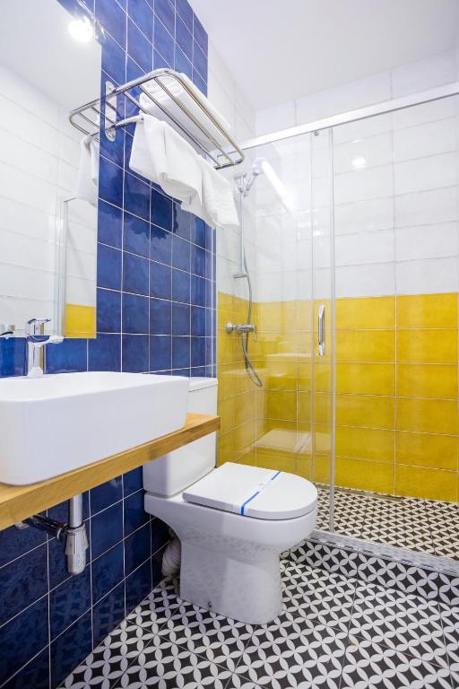 Koupelna v ubytování Partner Guest House Baseina