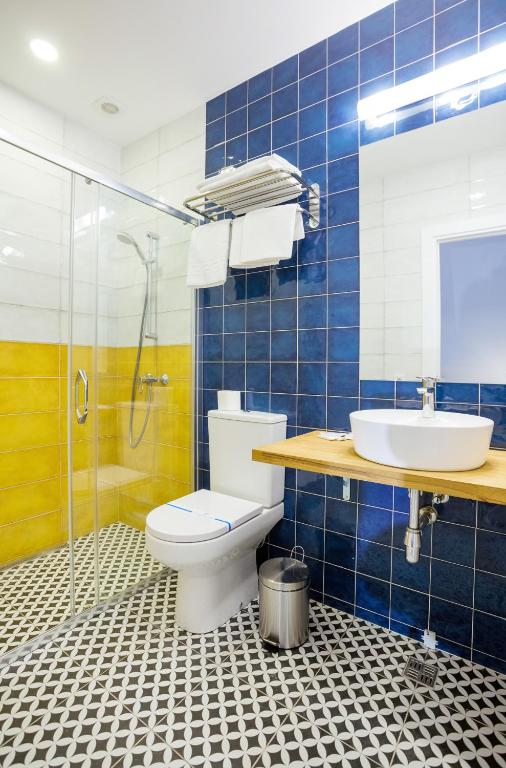Koupelna v ubytování Partner Guest House Baseina